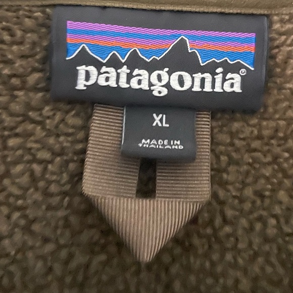 Patagonia Men’s Better Sweater 1/4 Zip Fleece Jacket Dark Walnut Size XL - Picture 4 of 7